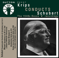 Josef Krips Conducts SchubertThe 1940s Decca 'K' Recordings