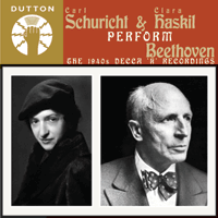 Carl Schuricht & Clara Haskil Perform Beethoven The 1940s Decca K' recordings